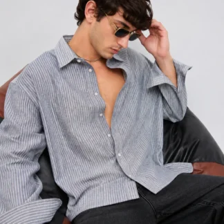 Blue Mist Stripe Shirt — view 1